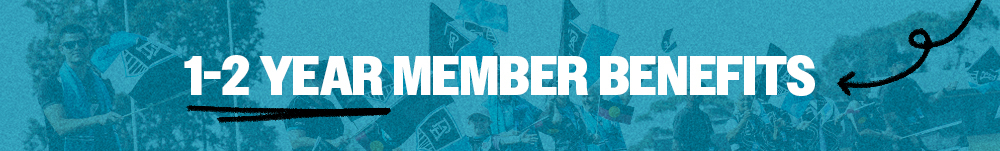 1 2 Year AFLW Member Banner
