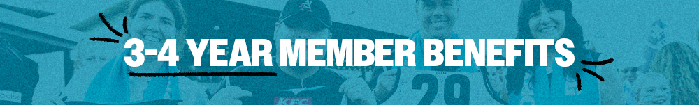 3 4 Year AFLW Member Banner